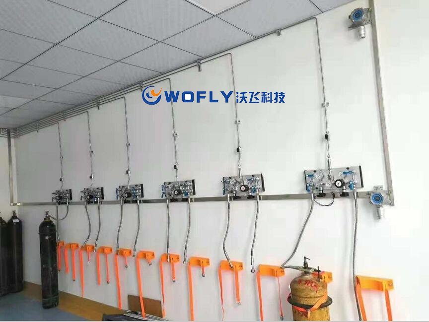 實(shí)驗(yàn)集中供氣案例